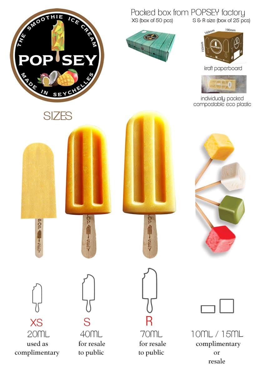 POPSEY Tailles & Prix