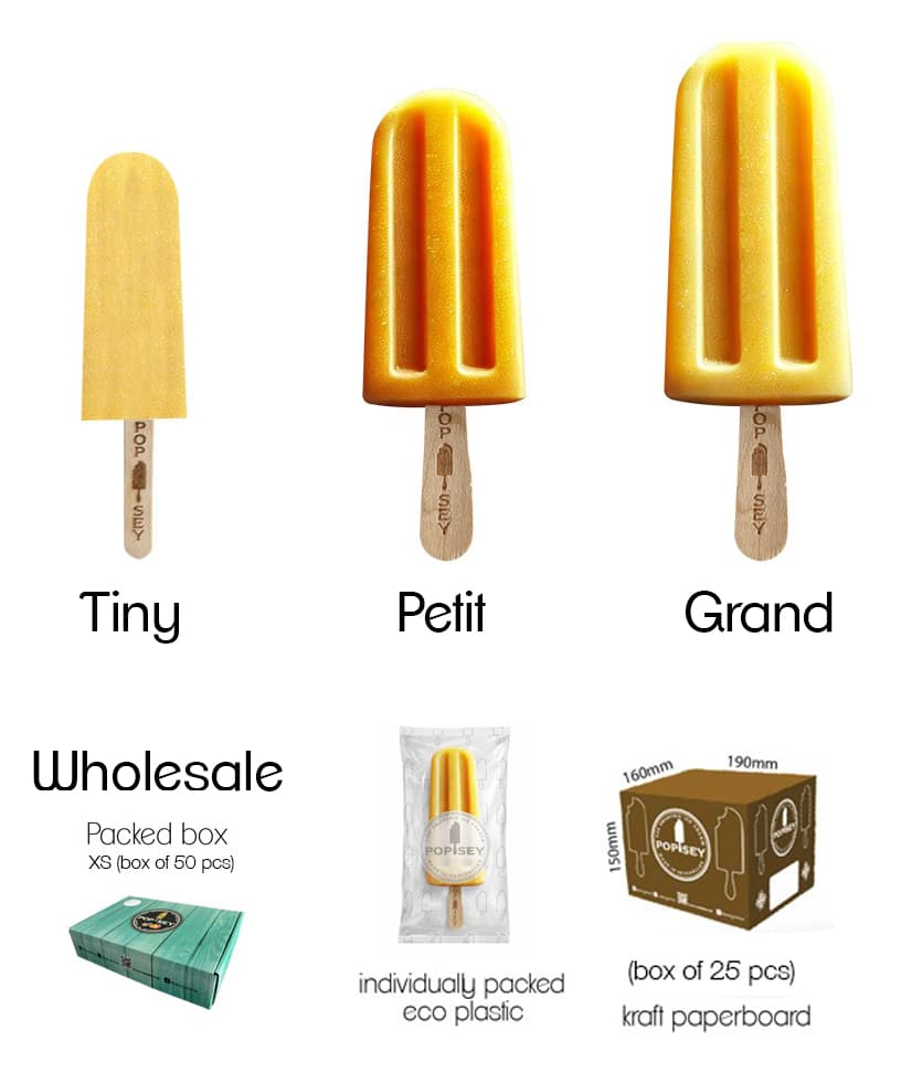 POPSEY Wholesale Sizes